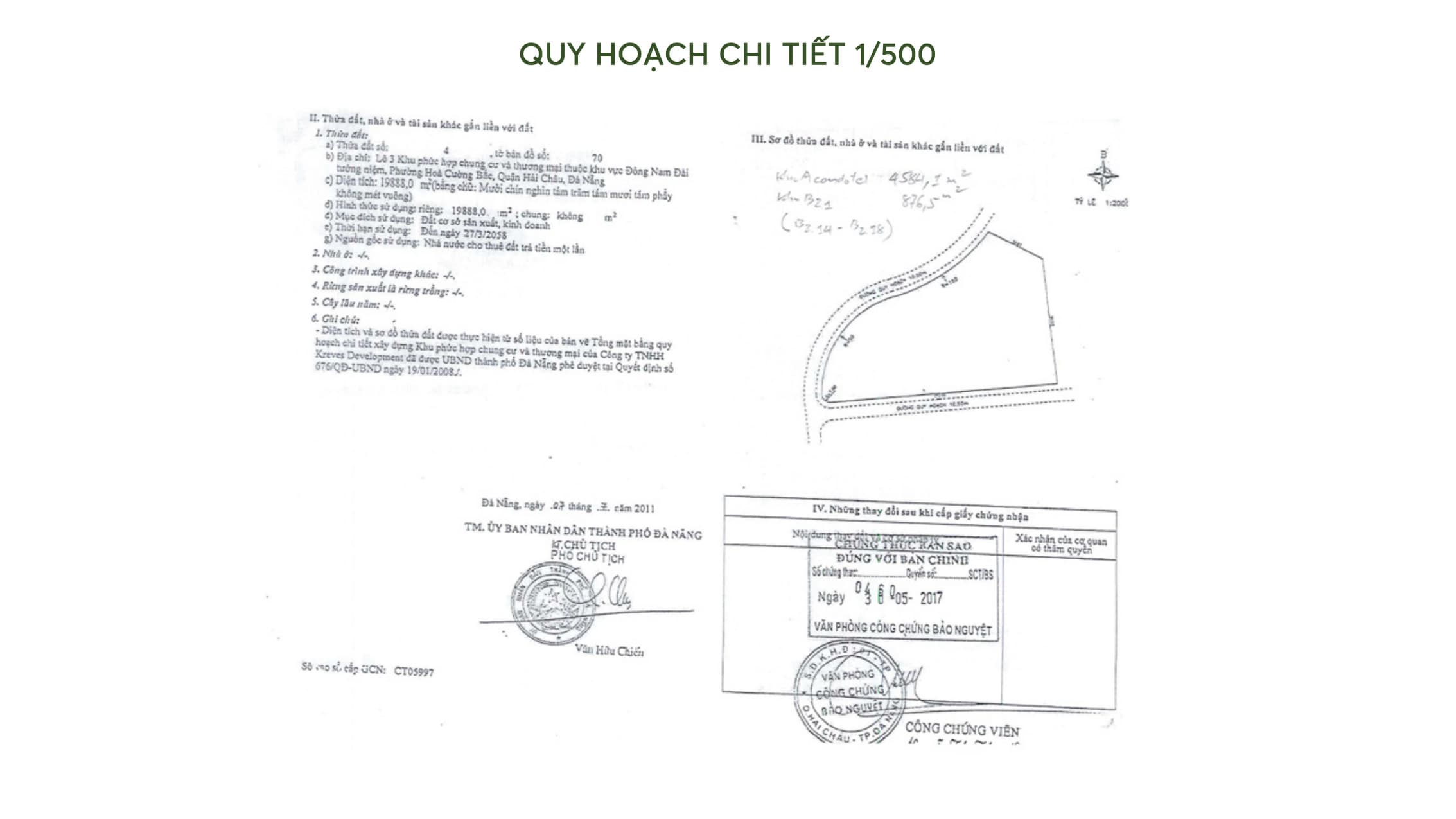 QĐ 1476/QĐ-UBND ngày 15/7/2026 — Phê duyệt Điều chỉnh quy hoạch chi tiết TL 1/500 — Lô A, Khu phức hợp căn hộ dịch vụ Peninsula Private Đà Nẵng, dự án Peninsula Private Đà Nẵng