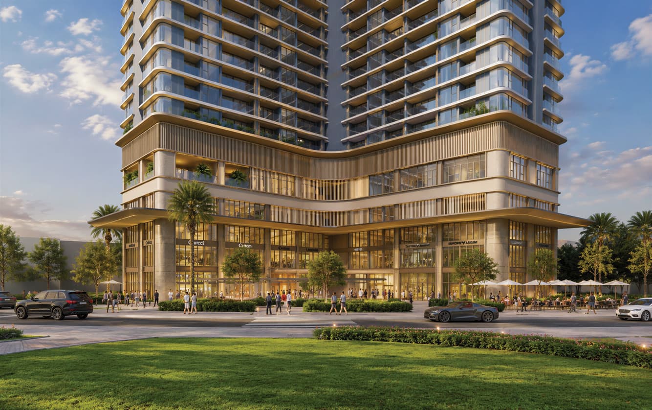 Không gian thương mại chân đế Peninsula Private Đà Nẵng về đêm
